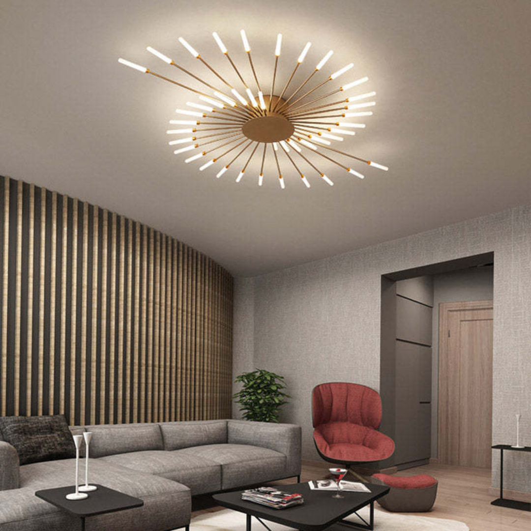 Modern Large LED Ceiling Light - LumenMax