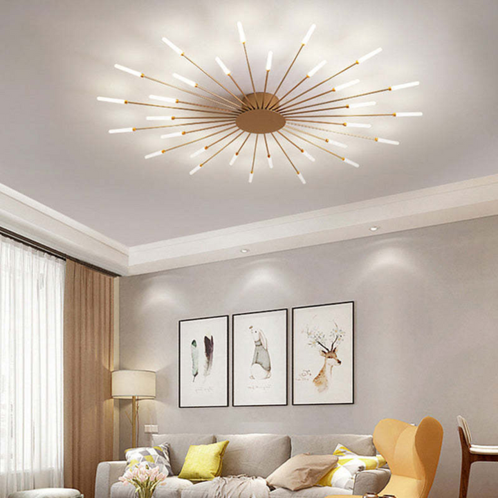 Modern Large LED Ceiling Light - LumenMax