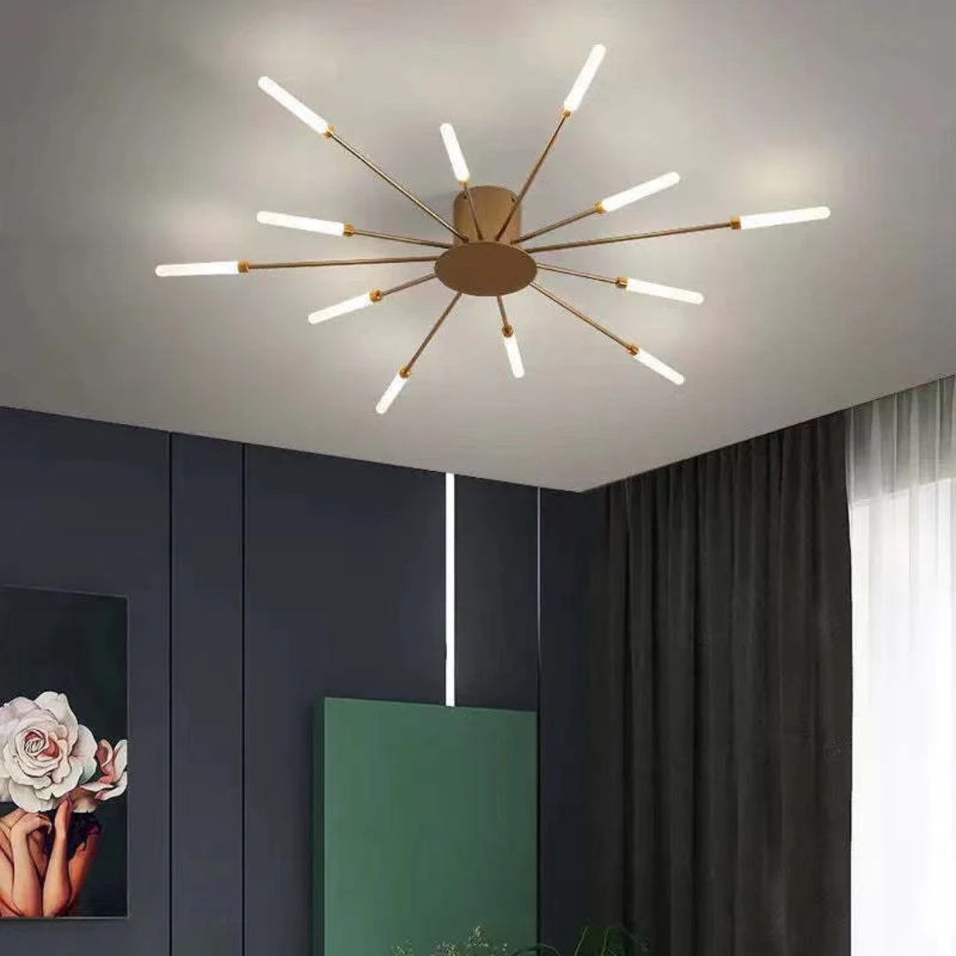 Modern Large LED Ceiling Light - LumenMax