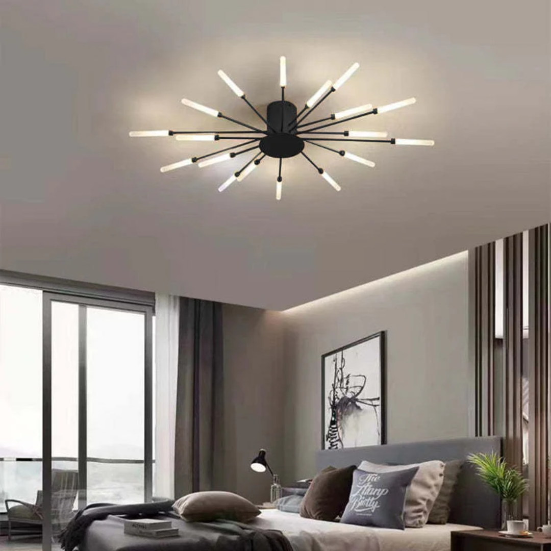 Modern Large LED Ceiling Light - LumenMax