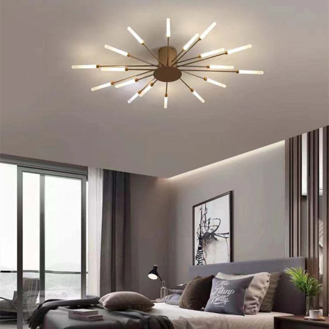 Modern Large LED Ceiling Light - LumenMax