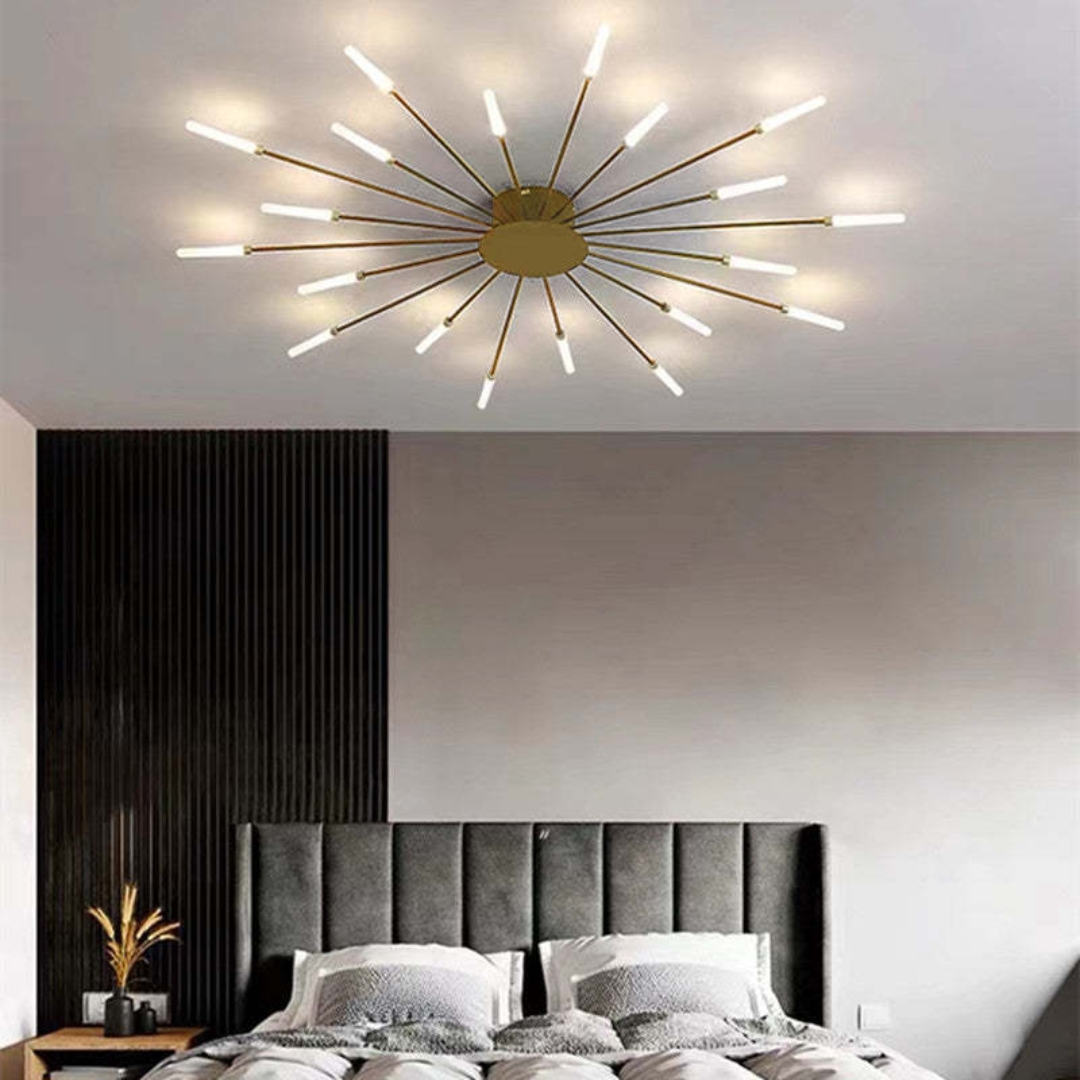 Modern Large LED Ceiling Light - LumenMax