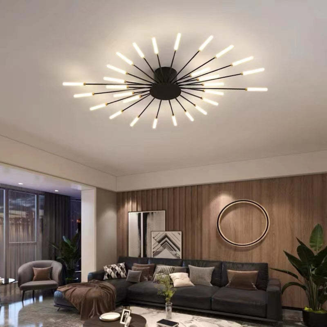 Modern Large LED Ceiling Light - LumenMax