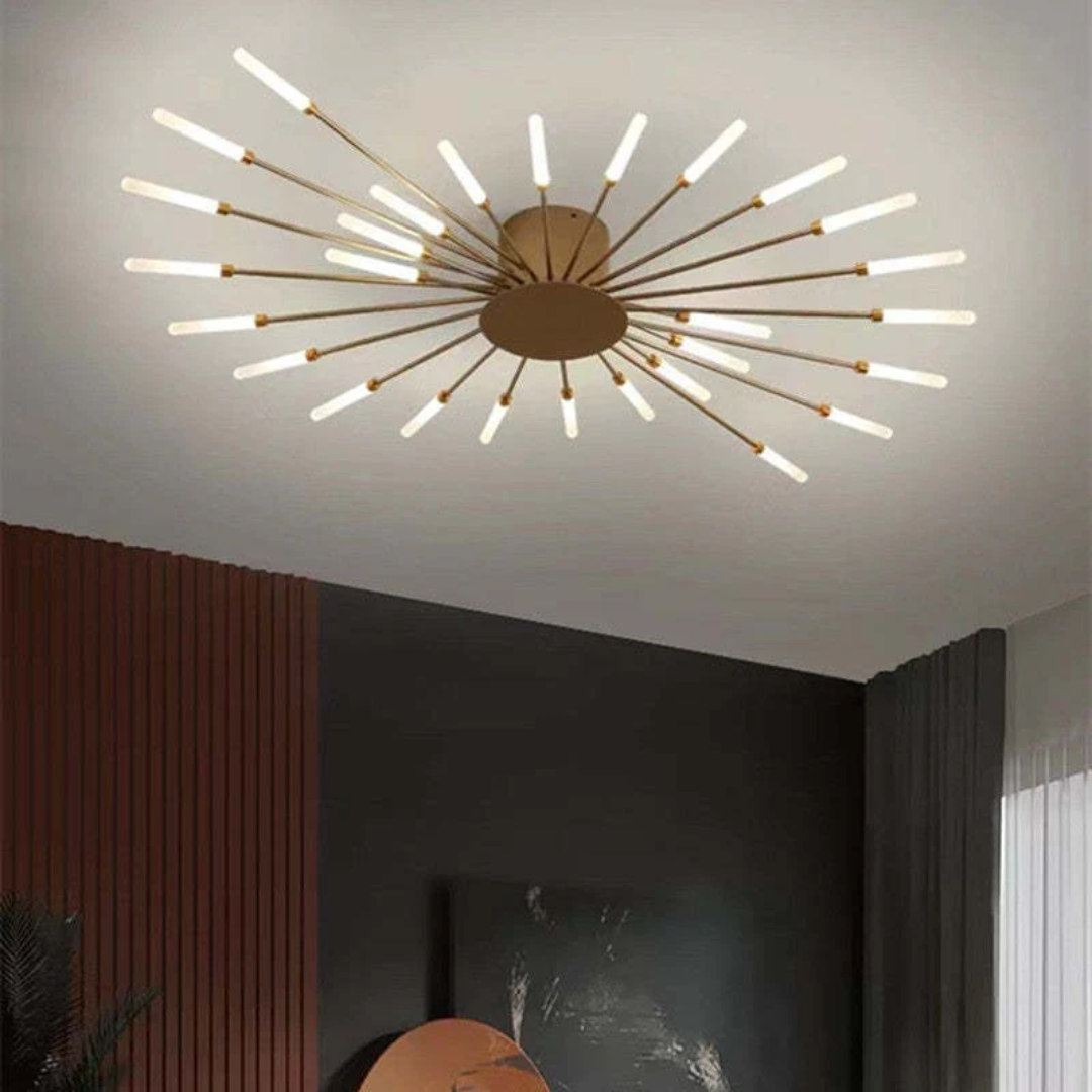 Modern Large LED Ceiling Light - LumenMax