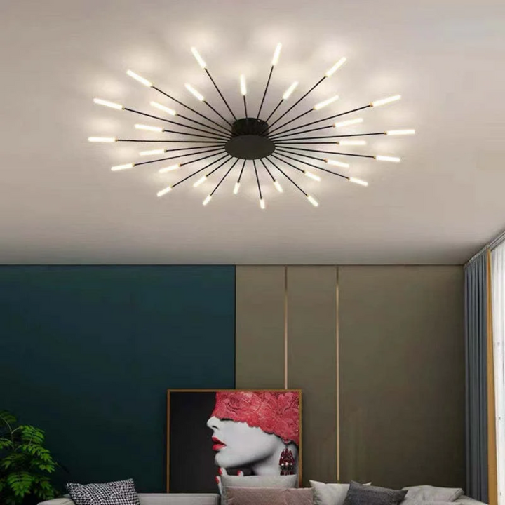 Modern Large LED Ceiling Light - LumenMax