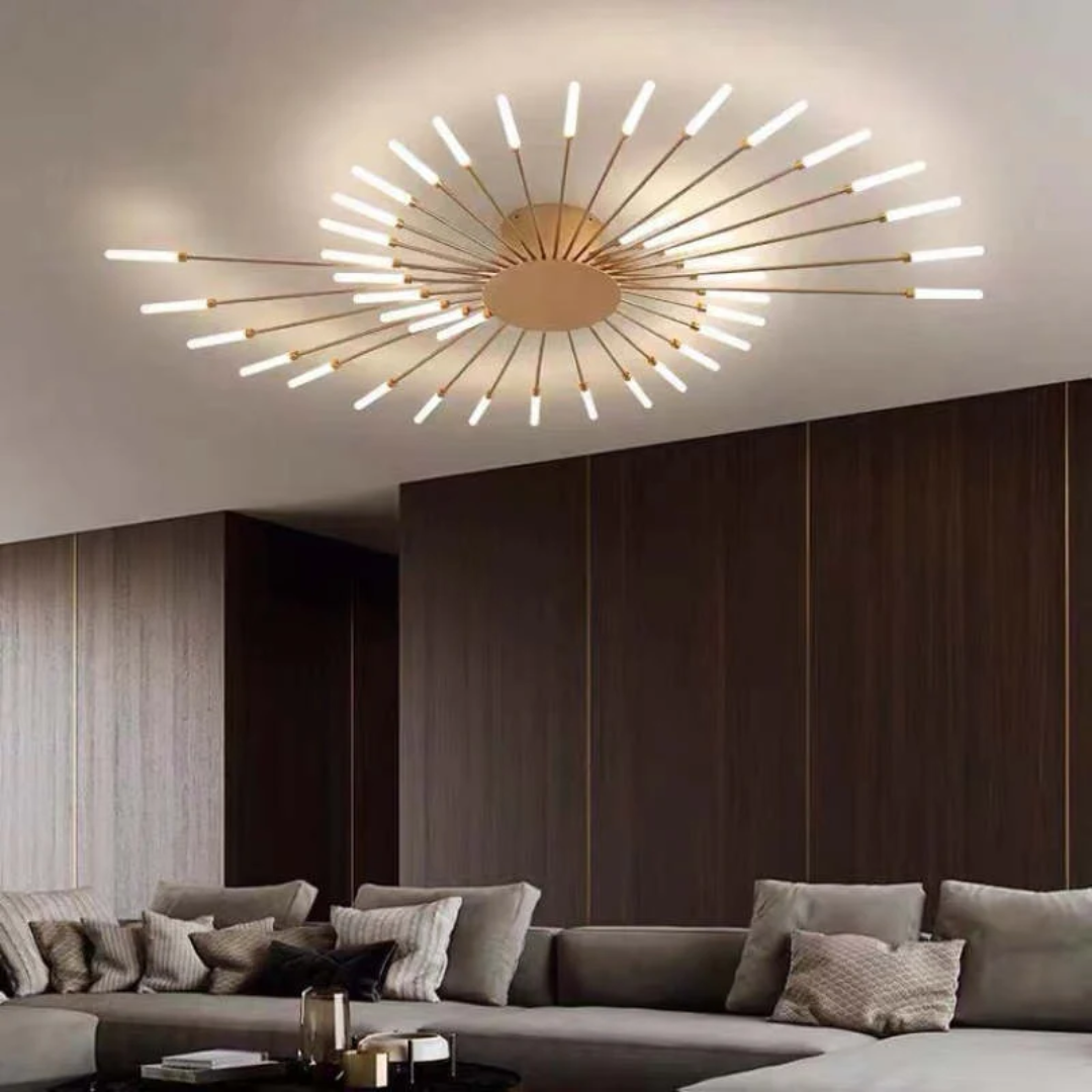 Modern Large LED Ceiling Light - LumenMax