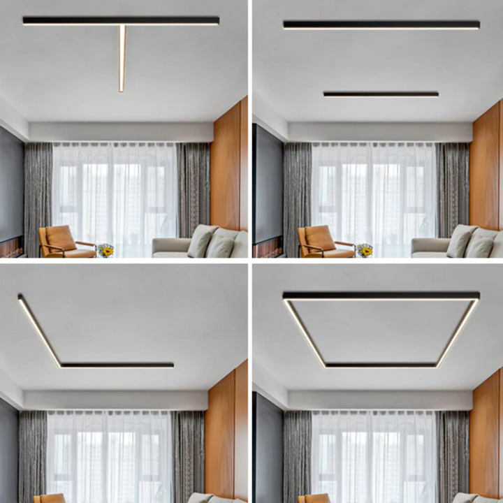 Industrial Linear LED Ceiling Light - Stratum