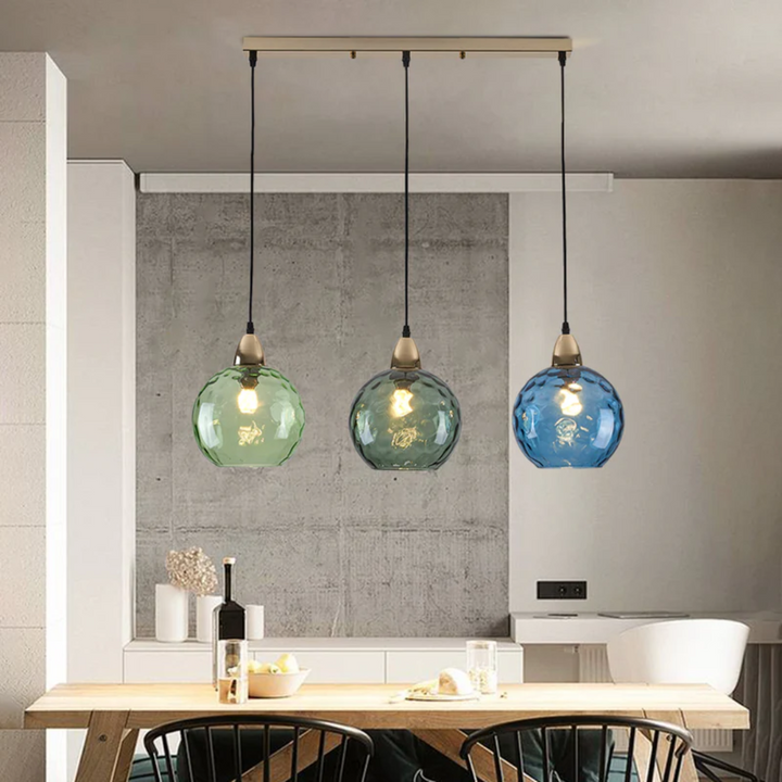 Modern Cluster Pendant Light with 3 Lamps - Cascade