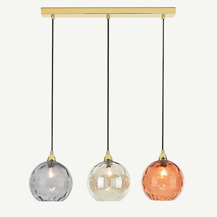 Modern Cluster Pendant Light with 3 Lamps - Cascade