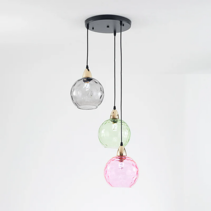 Modern Cluster Pendant Light with 3 Lamps - Cascade