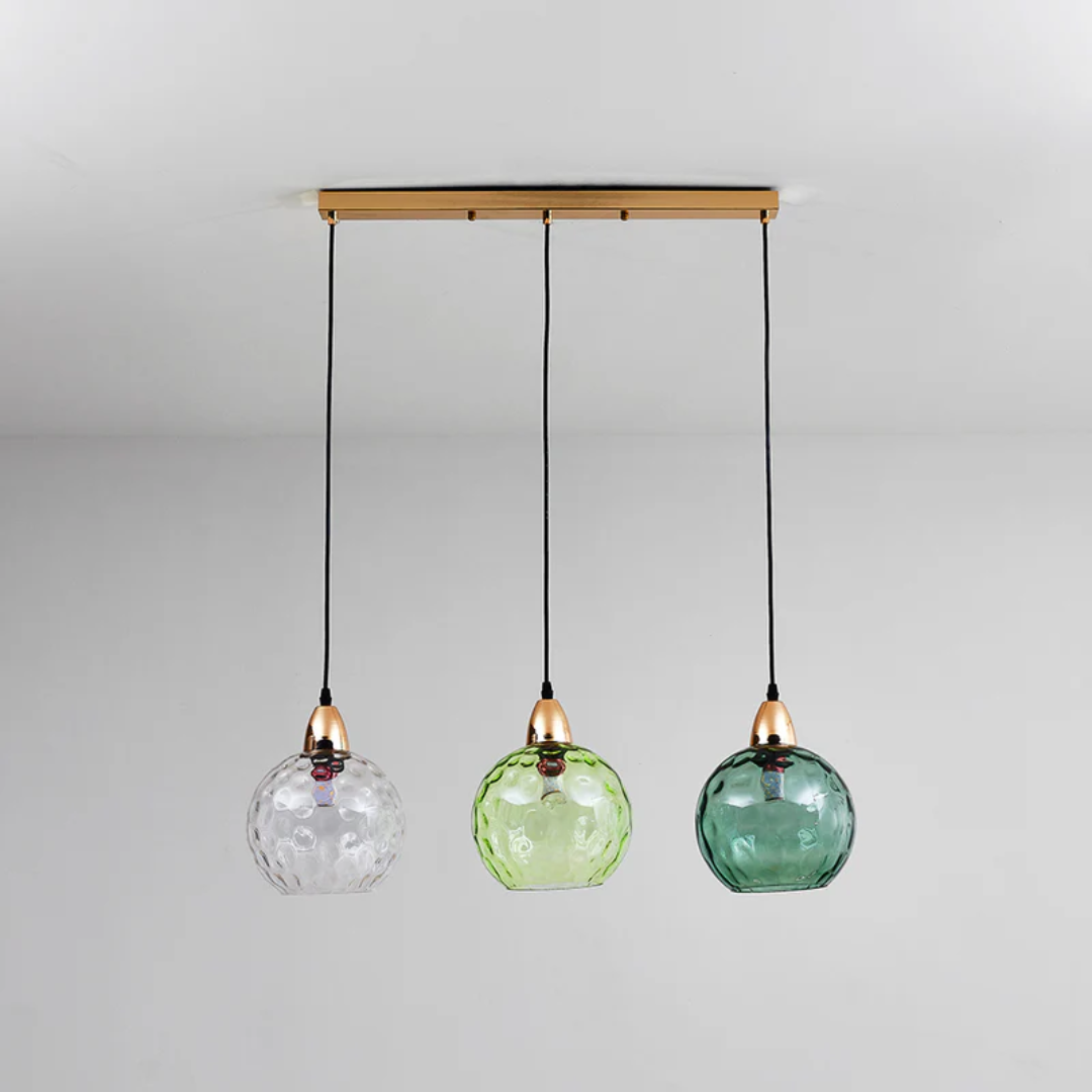 Modern Cluster Pendant Light with 3 Lamps - Cascade