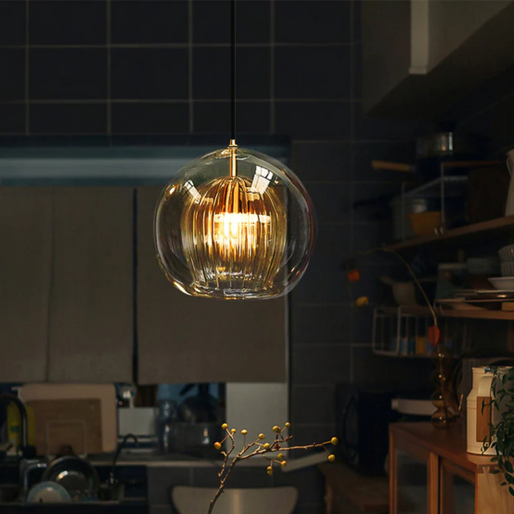 Modern Spherical LED Pendant Light - Aurora Sphere