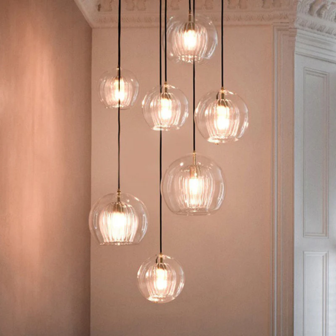 Modern Spherical LED Pendant Light - Aurora Sphere