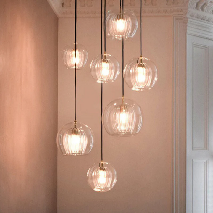 Modern Spherical LED Pendant Light - Aurora Sphere