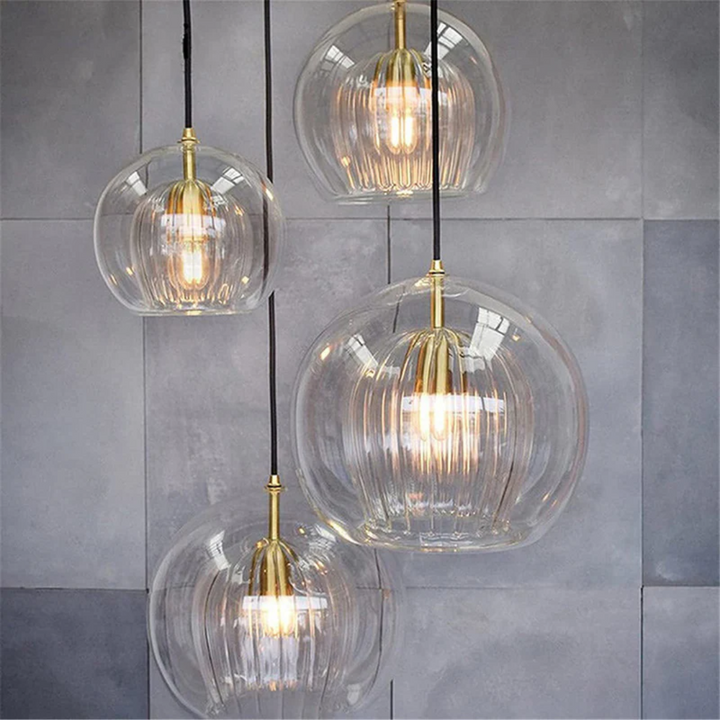 Modern Spherical LED Pendant Light - Aurora Sphere