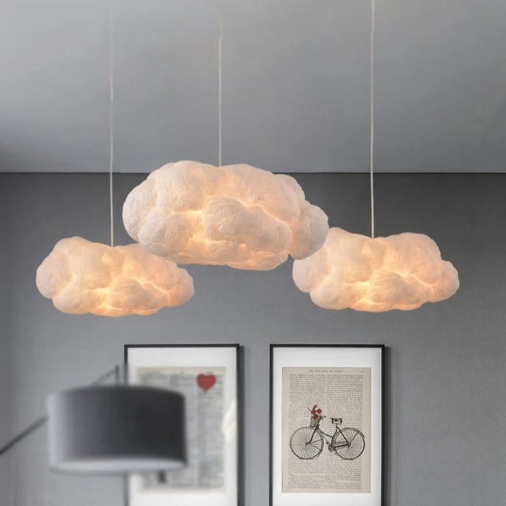 Design Cloud LED Pendant Light White PVC/Cotton - Nimbus