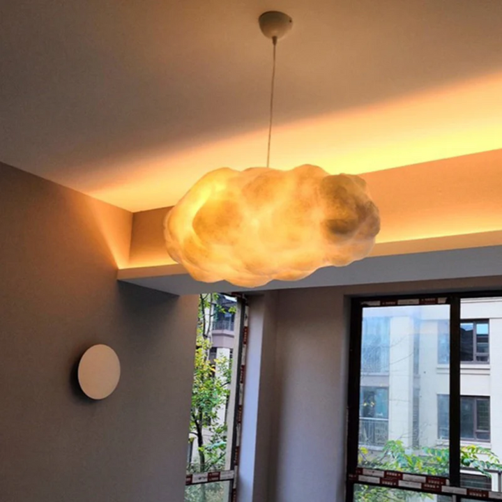 Design Cloud LED Pendant Light White PVC/Cotton - Nimbus