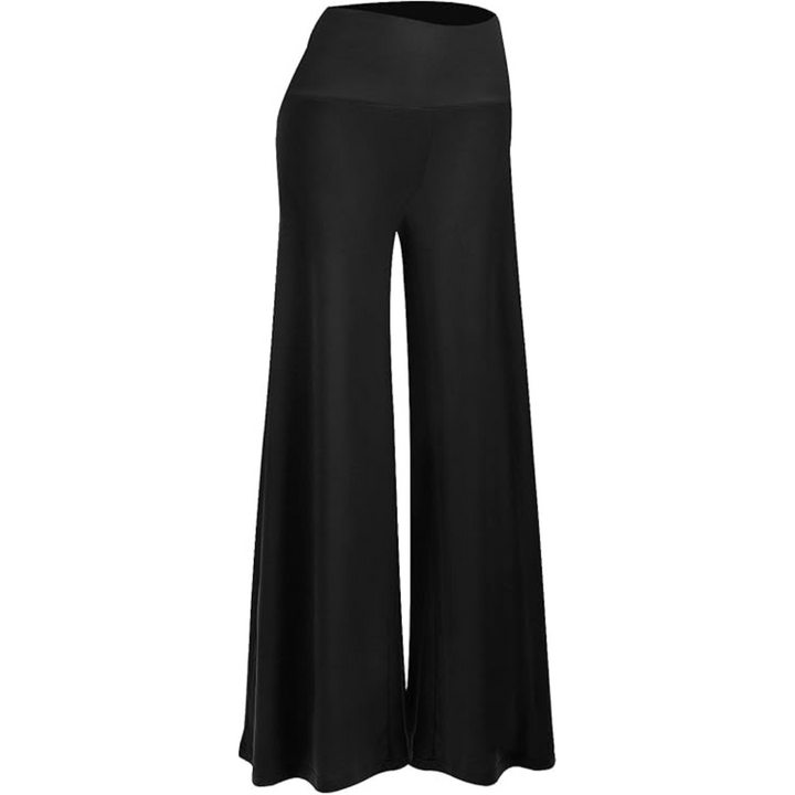 Comfortable High Waist Wide Palazzo Trousers - Oriana