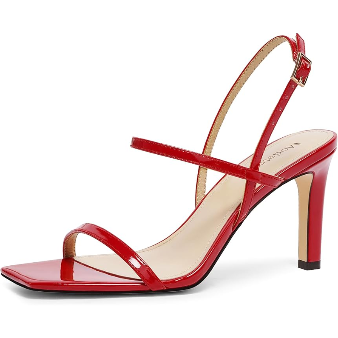 Strappy High Heel Sandals - Olivia