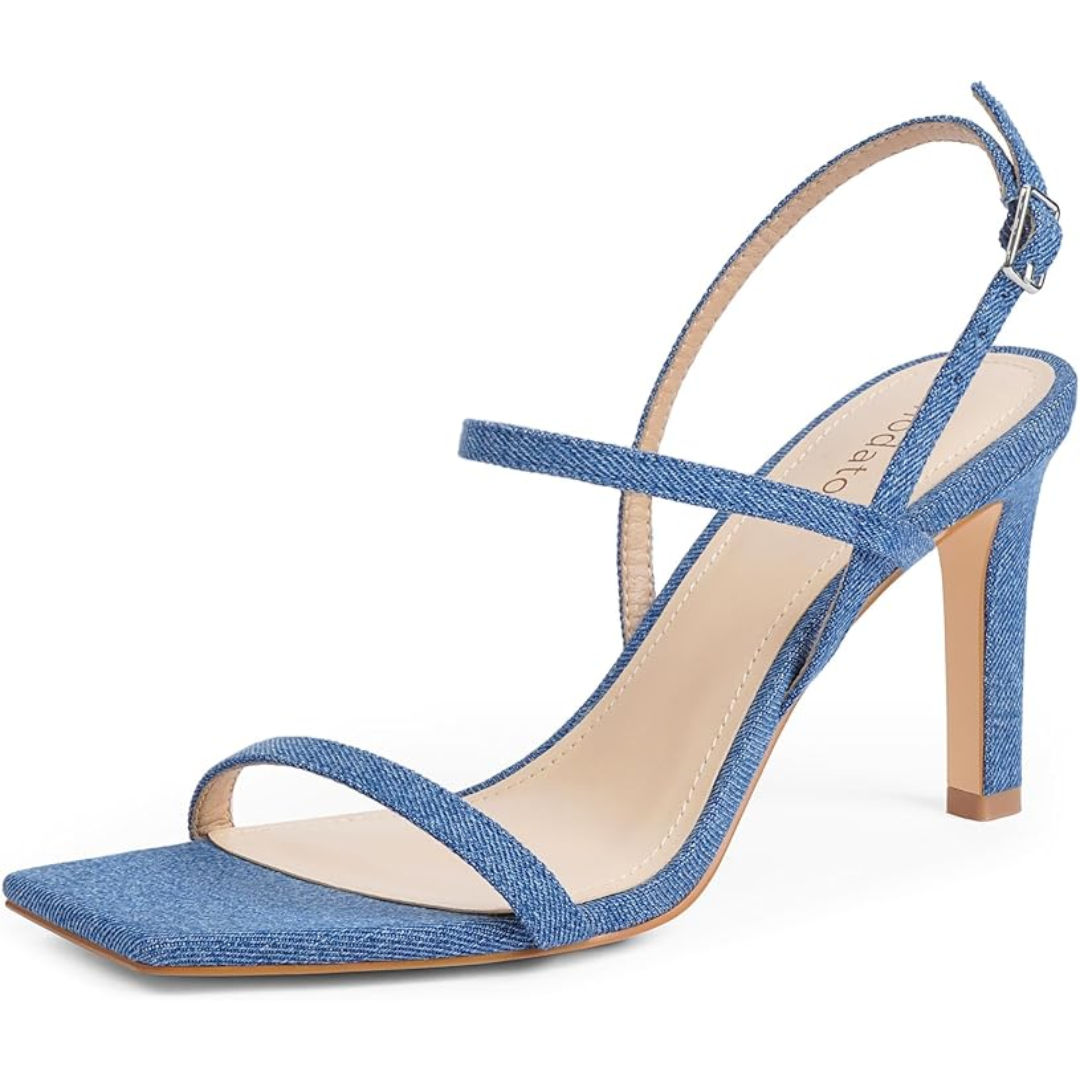 Strappy High Heel Sandals - Olivia