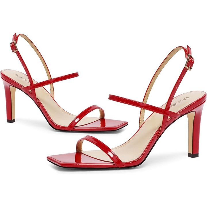 Strappy High Heel Sandals - Olivia