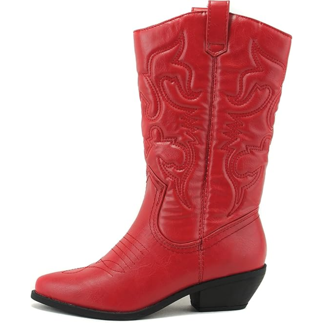 Stylish Western Pointed Cowboy Boots - Gracia