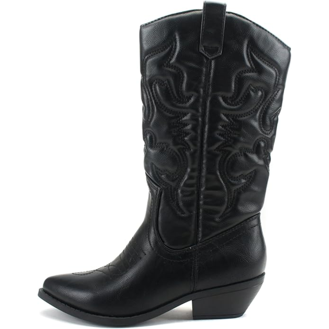 Stylish Western Pointed Cowboy Boots - Gracia