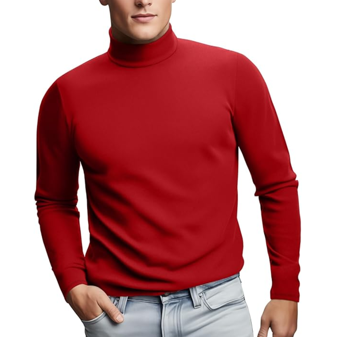 Soft Thermal Men's Roll Neck Baselayer - Lucas