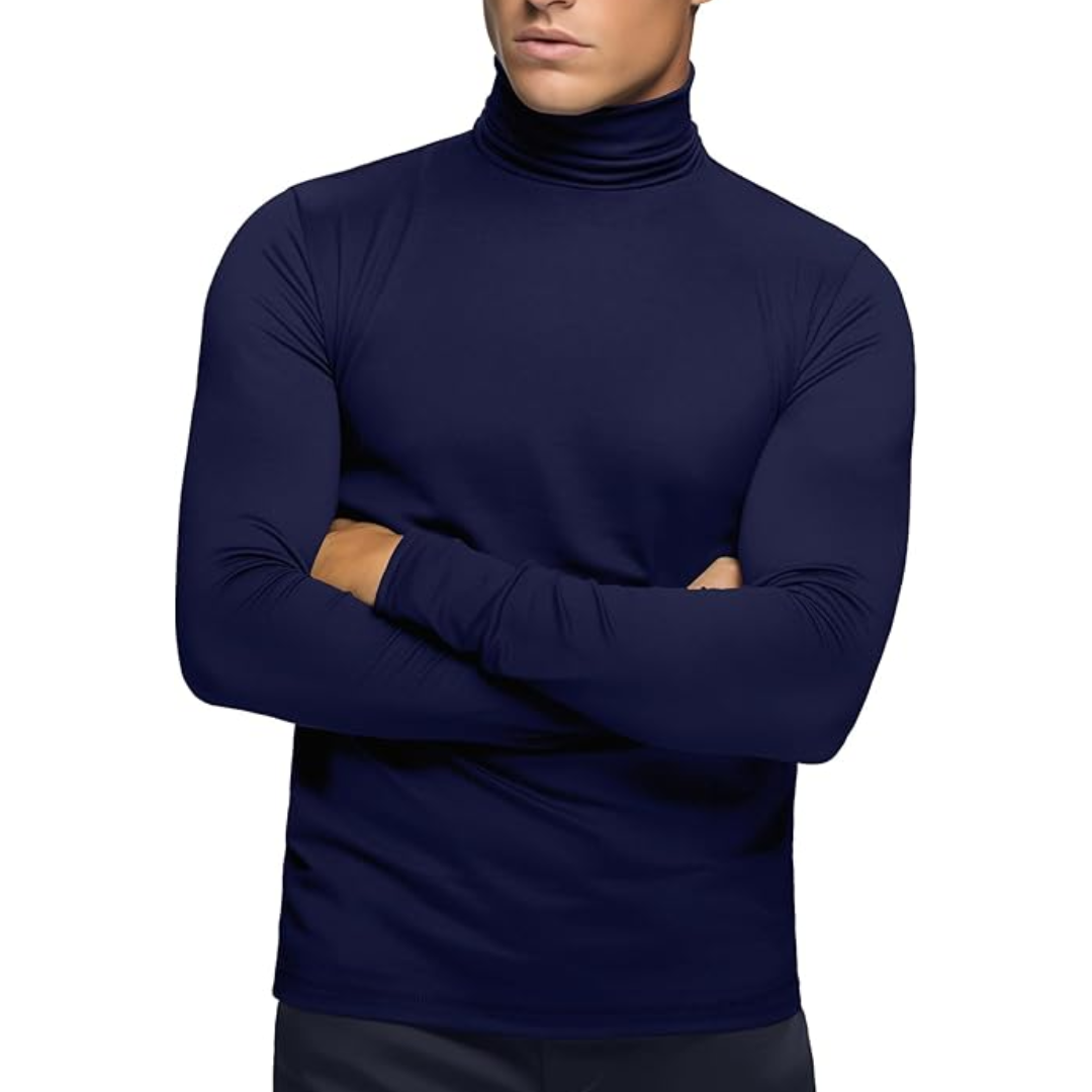 Soft Thermal Men's Roll Neck Baselayer - Lucas