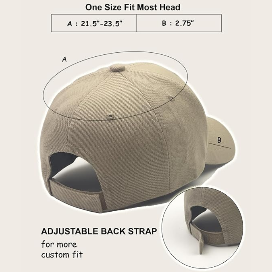 Sustainable Adjustable Performance Baseball Cap - Simon