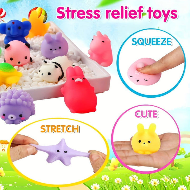 36 Cute Squishy Animal Toys - Kawaii Squeeze Toys