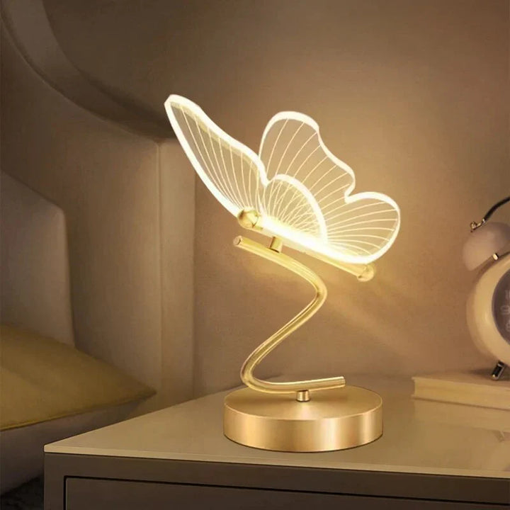 Luxury Butterfly LED Table Lamp - ButterflyLuxe