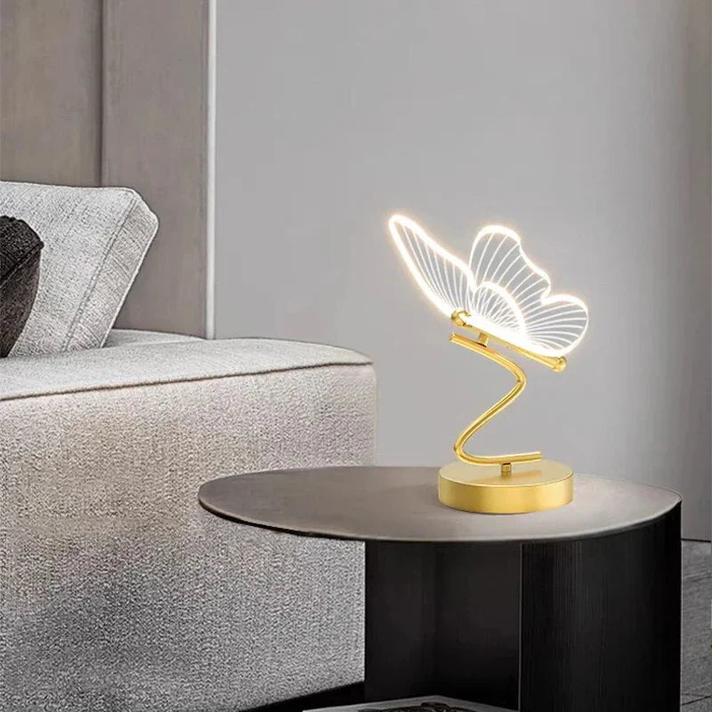 Luxury Butterfly LED Table Lamp - ButterflyLuxe