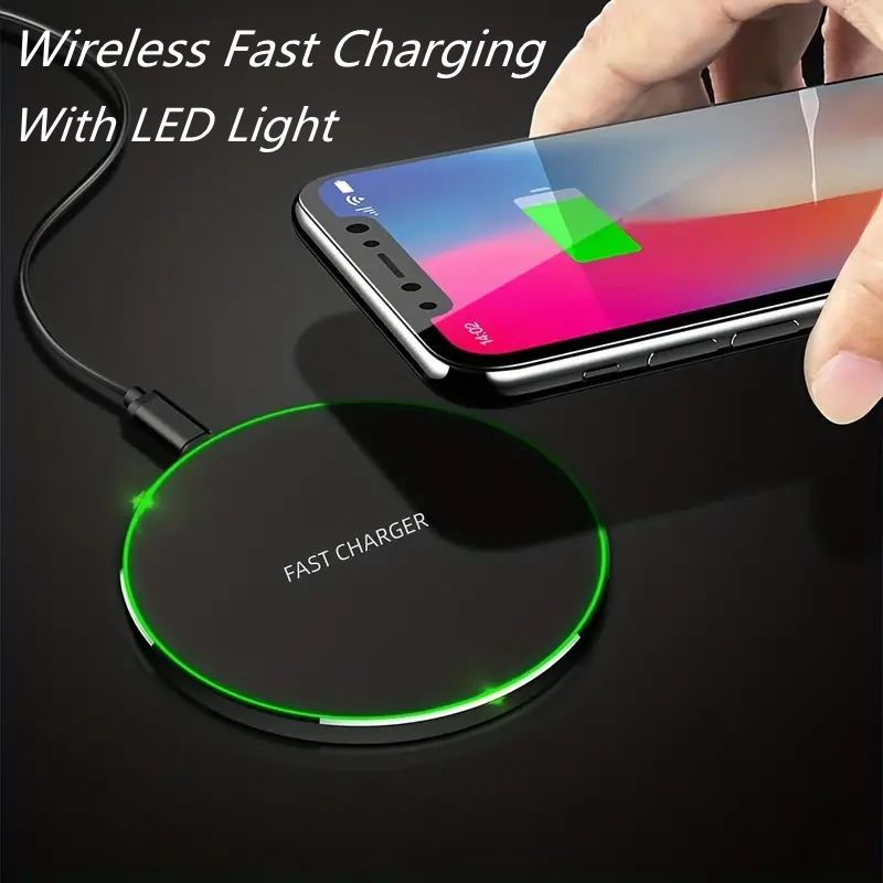 30W WIRELESS FAST CHARGER FOR IPHONE & OTHER DEVICES | INDUCTION CHARGING PAD