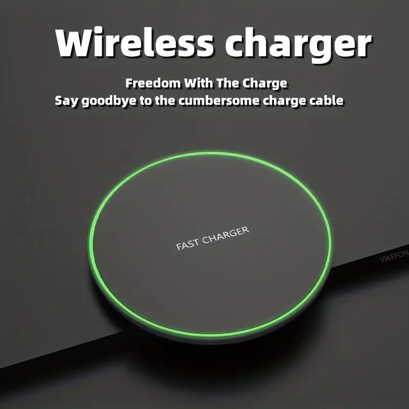 30W WIRELESS FAST CHARGER FOR IPHONE & OTHER DEVICES | INDUCTION CHARGING PAD