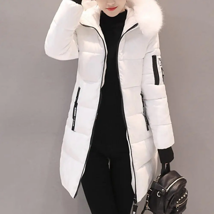 Comfortable Windproof Ladies Winter Jacket - Elinora