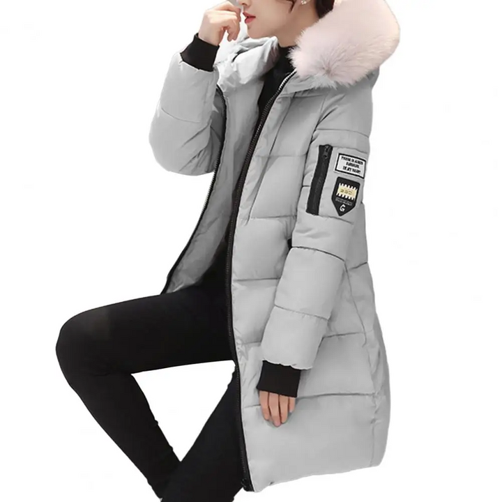 Comfortable Windproof Ladies Winter Jacket - Elinora