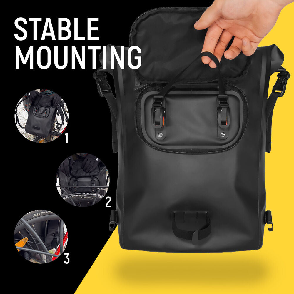 3-in-1 Bicycle Bag for Carrier - Max